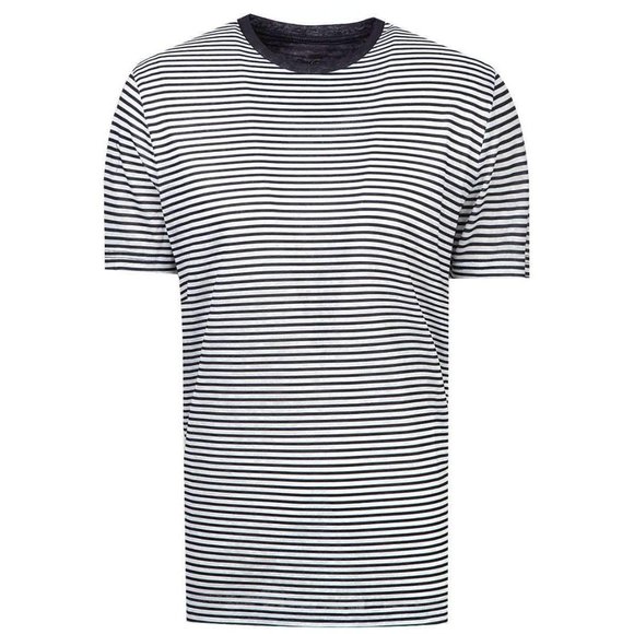 TWN Striped Blue T-shirt (Slim Fit) - Picture 1 of 2